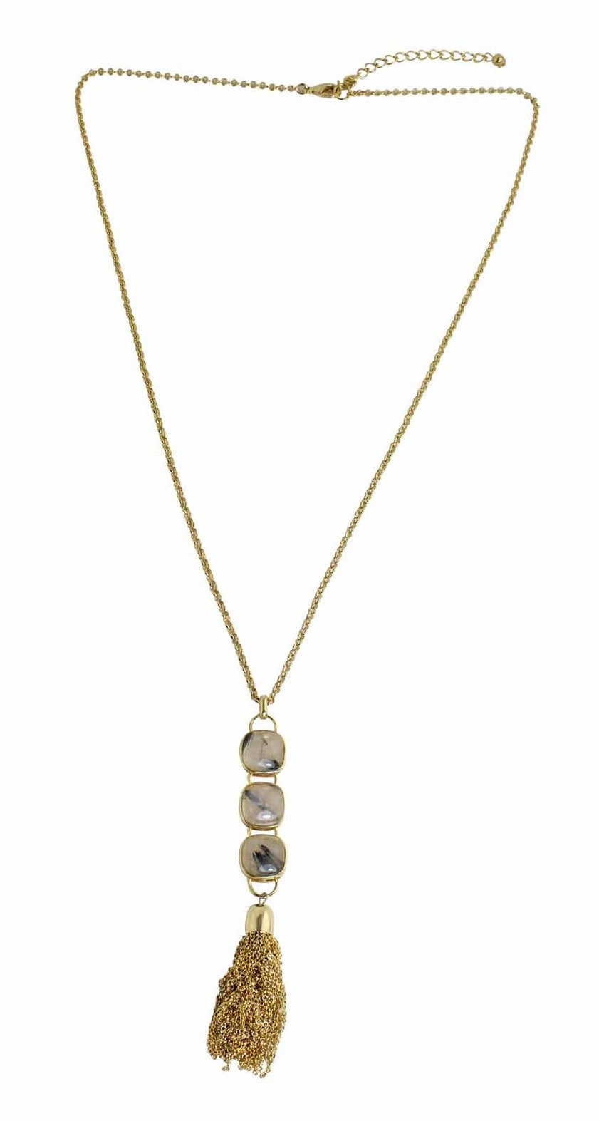 Black Rutilated Quartz Necklace