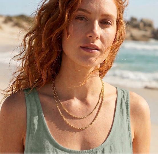 5 Piece Rope Chain Necklace Set