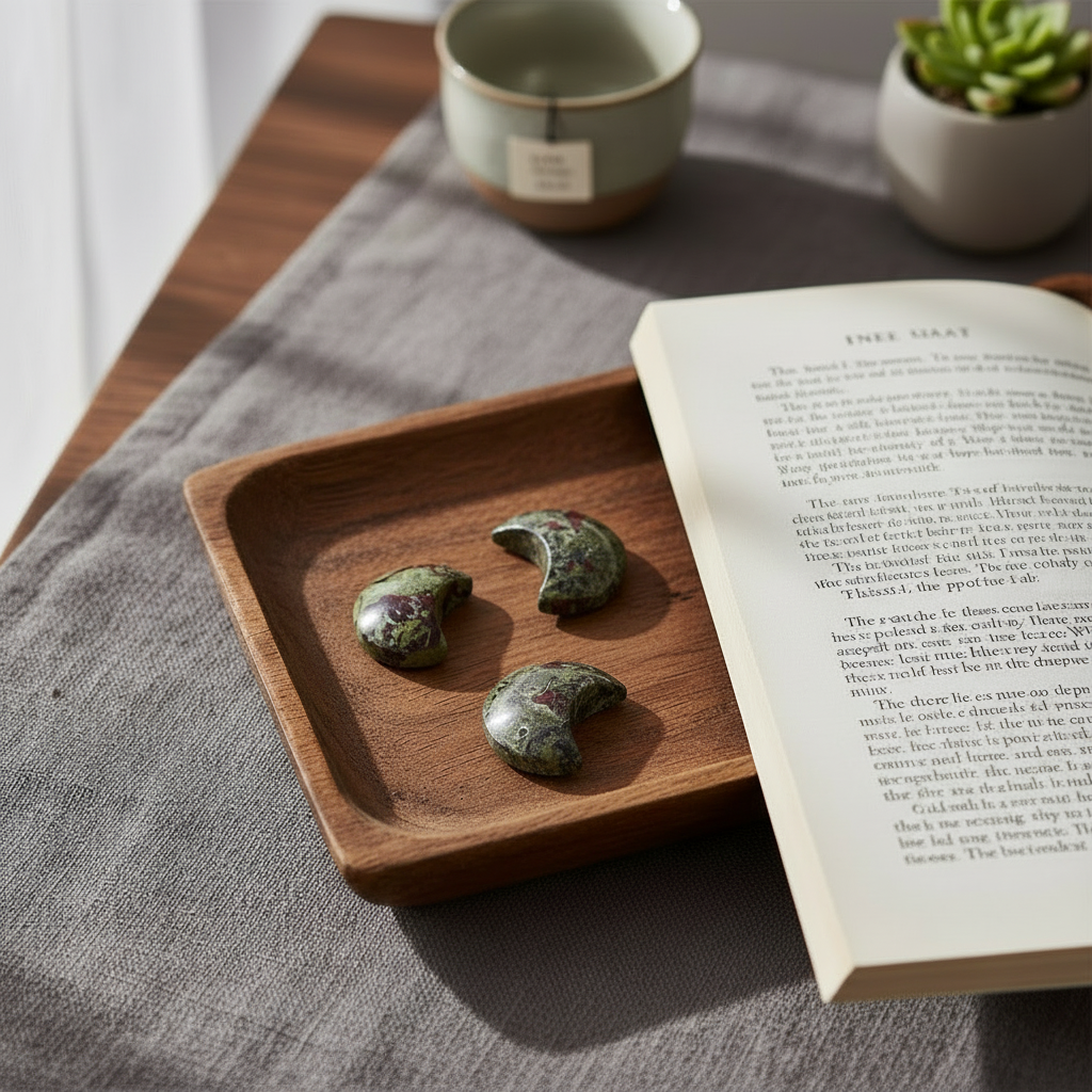 Dragon Blood Jasper Moon