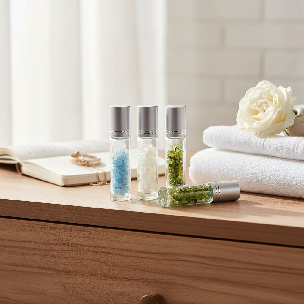 Gemstone Essential Oil Rollers
