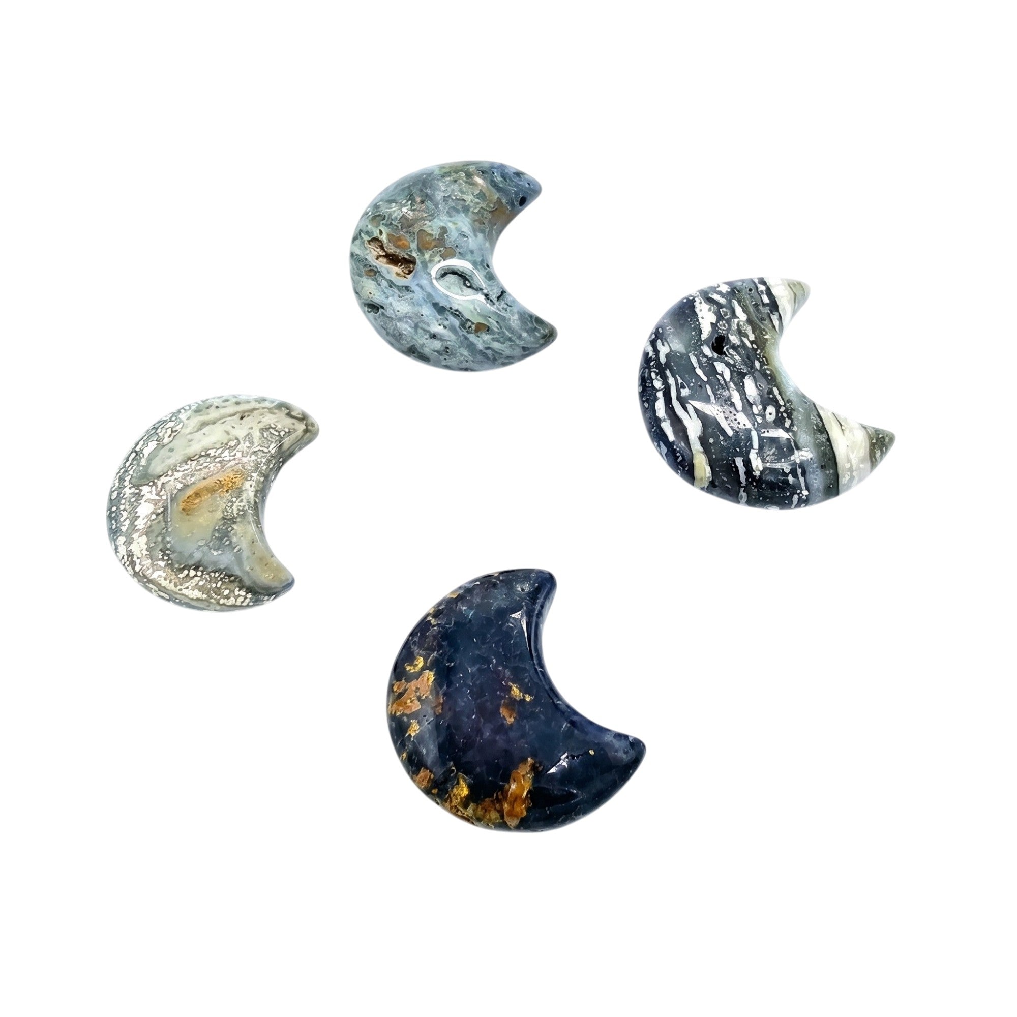 Moss Agate Moon