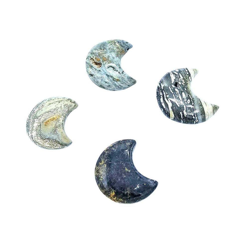 Moss Agate Moon