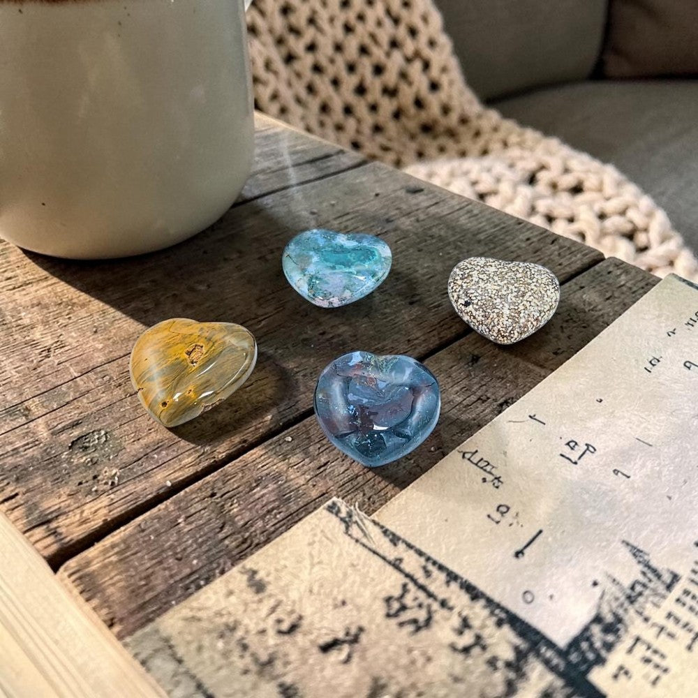 Ocean Jasper Moons, Stars & Hearts