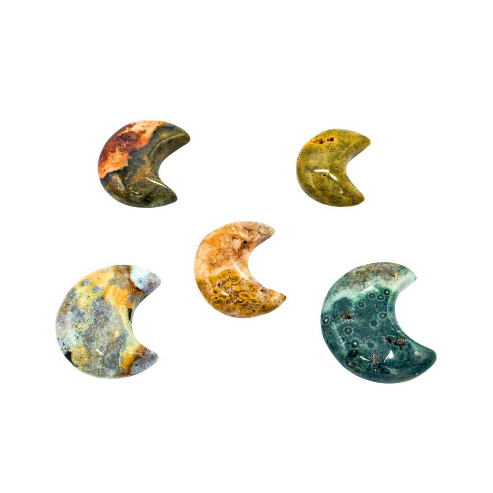 Ocean Jasper Moons, Stars & Hearts