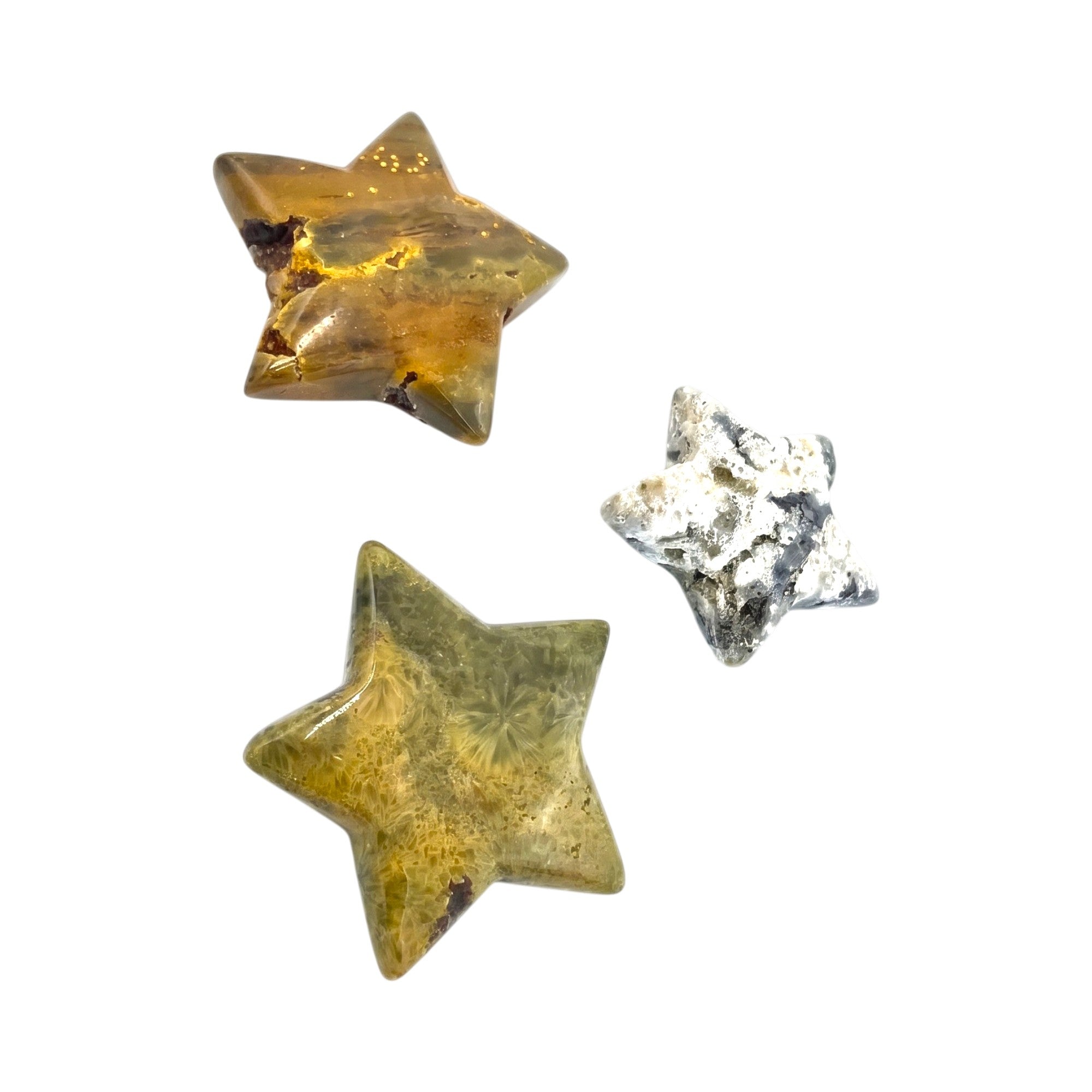 Ocean Jasper Moons, Stars & Hearts