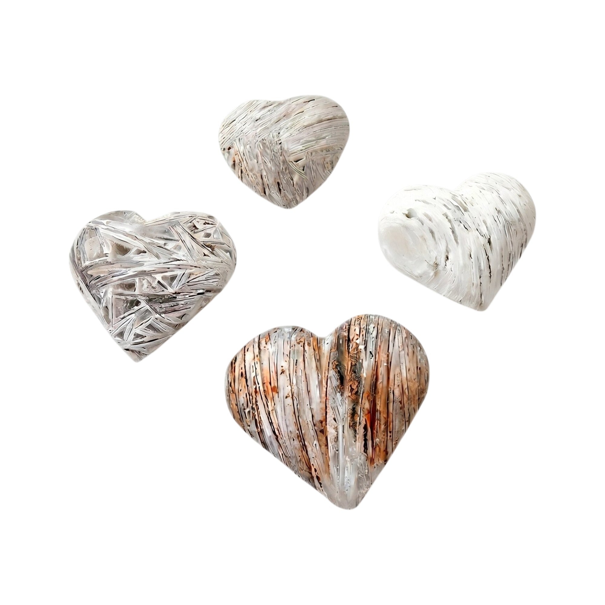 Scolecite Heart