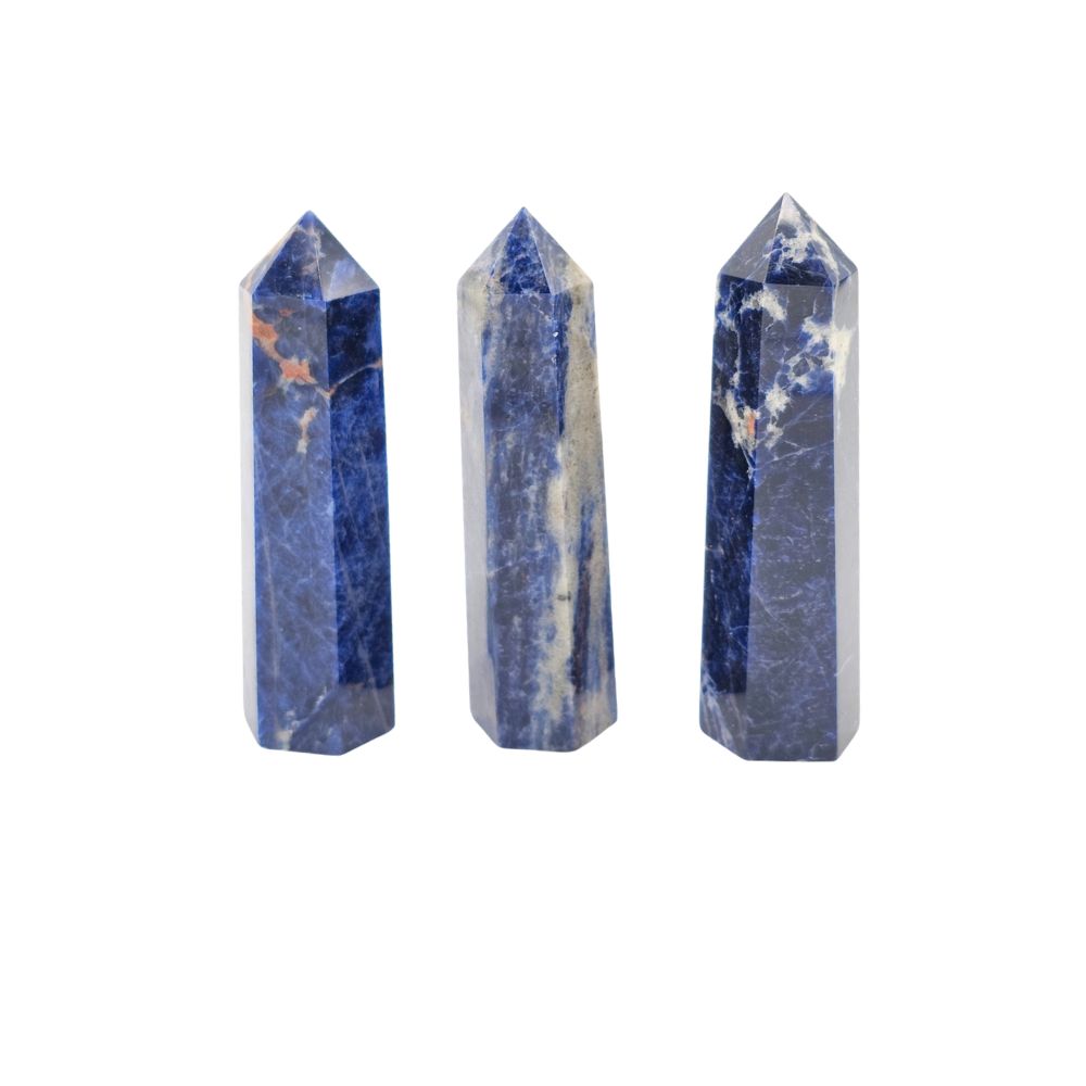 Sunset Sodalite Tall Crystal Point