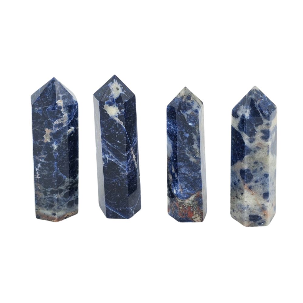 Sunset Sodalite Short Crystal Point