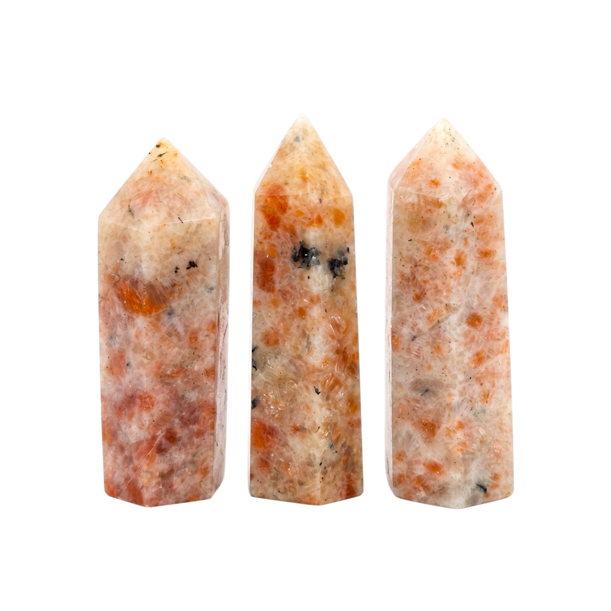 Sunstone Short Crystal Point