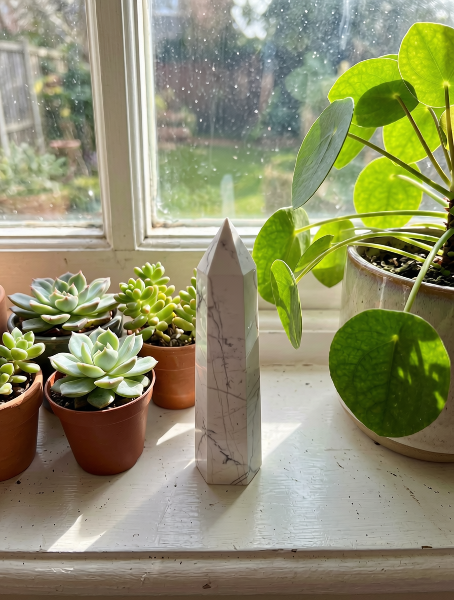 Aura Howlite Points