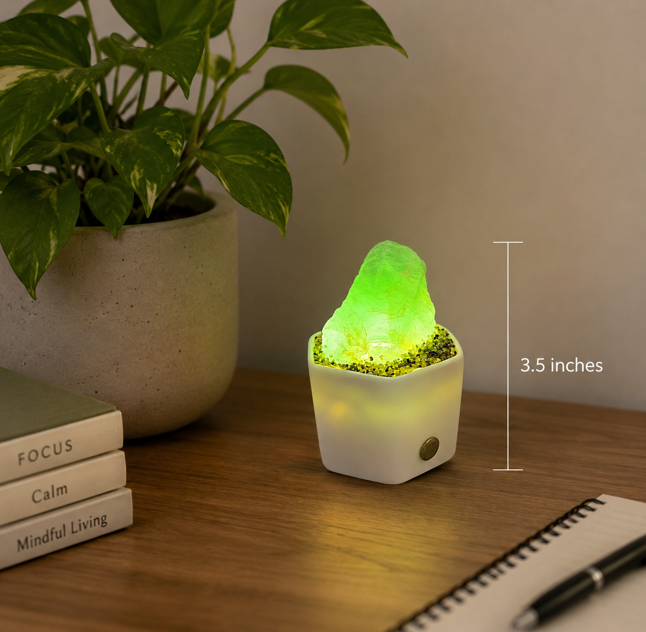 Fluorite Lamp